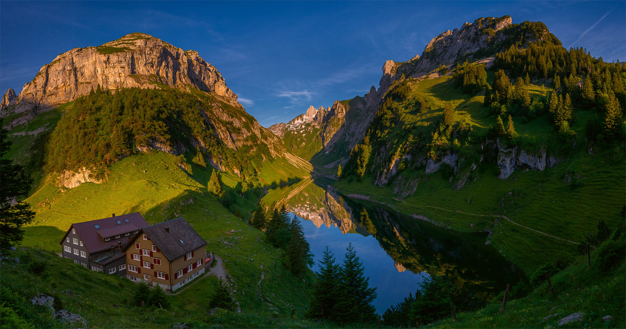 Sonnenuntergang an der Bollenwees